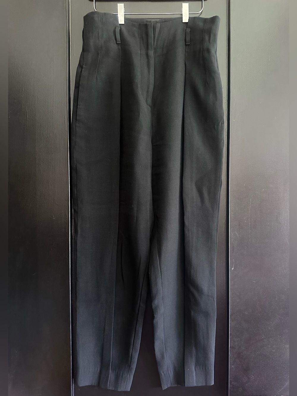 3.1 Phillip Lim black pleated trousers